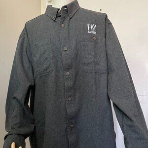 NWT Duluth Men’s Free Swingin Flannel Shirt – 2XL Tall Slim – Gray